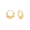 Marie Lichtenberg Medium NYC Hoop Earrings