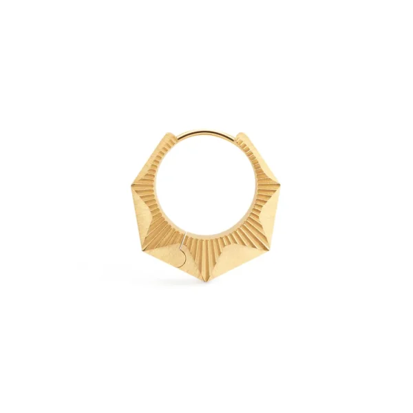 Marie Lichtenberg Medium NYC Hoop Earrings