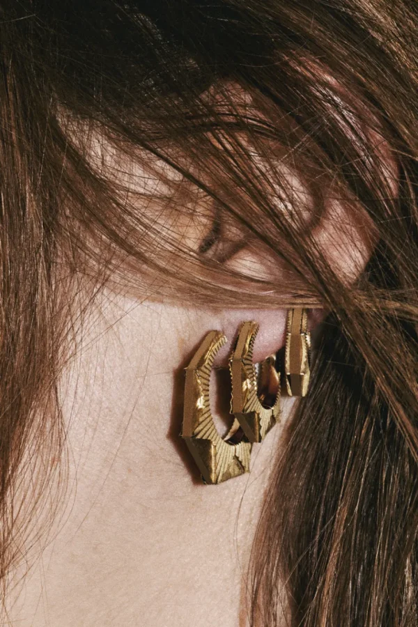 Marie Lichtenberg Medium NYC Hoop Earrings