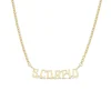 Marlo Laz Medium "SCORPIO" Nameplate Necklace