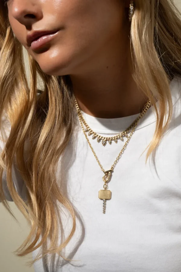Jade Trau Mini Diamond Lola Necklace