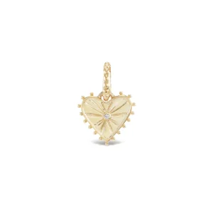 Marlo Laz Mini Pour Toujours Heart Charm