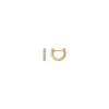 Tiny Gods 8mm Diamond Huggie Earrings