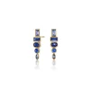 Sorellina Monroe Totem Studs - Blue Sapphire