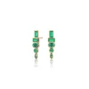 Sorellina Monroe Totem Studs - Emerald
