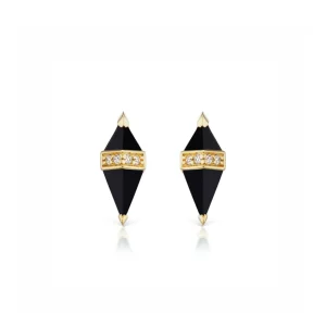 Sorellina Onyx Pietra Studs
