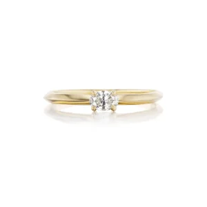 Tiny Gods Oval Diamond Stacker Band