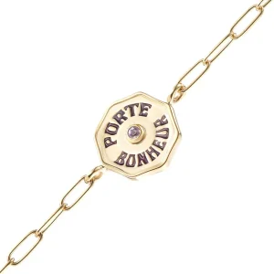 Marlo Laz Petite PB Bracelet Amethyst