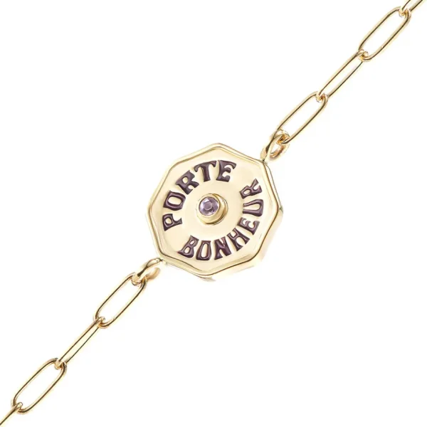Marlo Laz Petite PB Bracelet Amethyst
