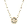 Marlo Laz Petite Porte Bonheur Necklace
