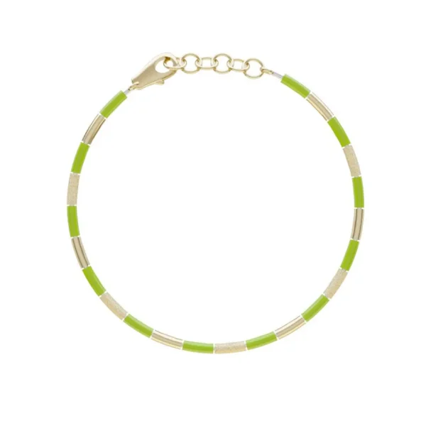 Bea Bongiasca Pistachio Tubini Bracelet