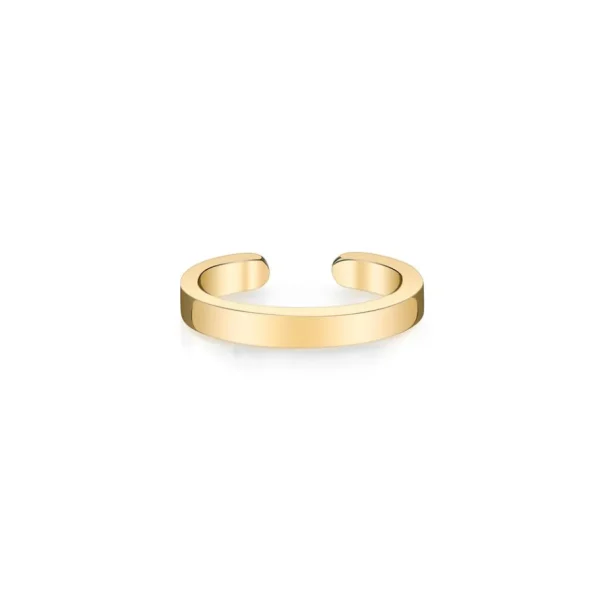 Anita Ko Plain Yellow Gold Ear Cuff