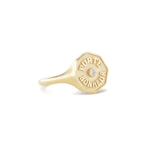 Marlo Laz Porte Bonheur Signet Ring