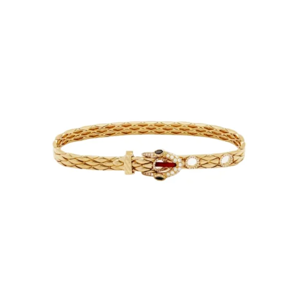 Yvonne Léon Python Bracelet