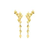 Cadar Python Drop Climber Earrings
