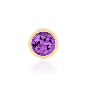 Goshwara Round Amethyst Ring
