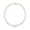 Marlo Laz Sardinia III Chain w/ Pave Clasp