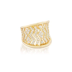 Tiny Gods Scintillate Diamond Ring