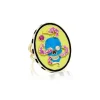 Holly Dyment Skull & Snake Enamel Ring