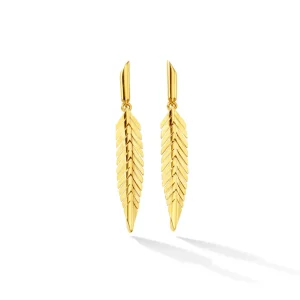 Cadar Small Feather Earrings