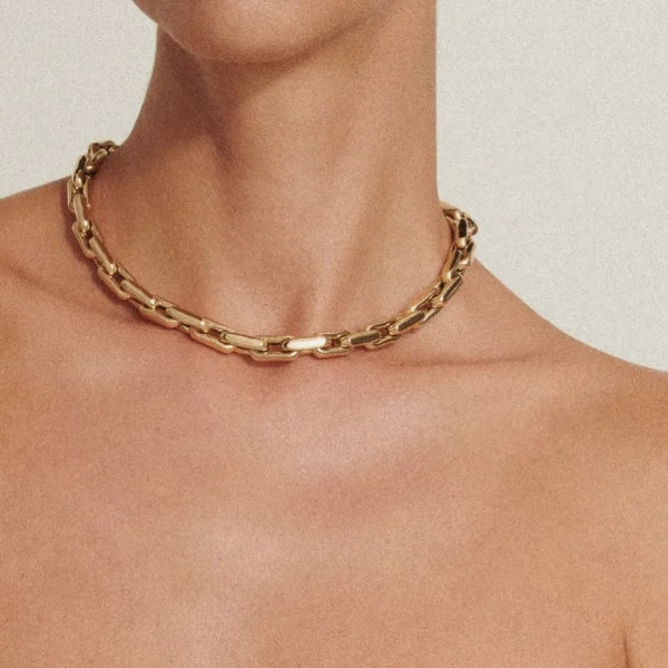 Lauren Rubinski Small Lauren Link Necklace