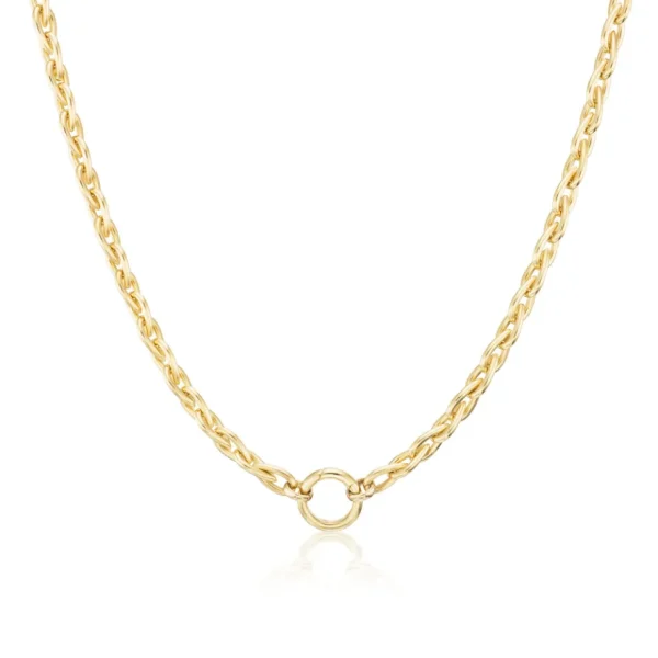 Tiny Gods Small Teardrop Chain Necklace