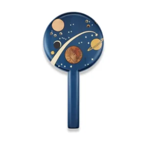 Silvia Furmanovich Solar System Marquetry Mirror