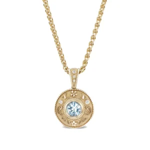 Marlo Laz Southwestern Aquamarine Charm