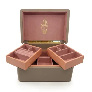 Trove Taupe Mini Trunk