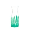 Paul Arnhold Glass Teal/Transparent Spotted Carafe