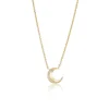 Harwell Godfrey Tiny Crescent Moon Pendant