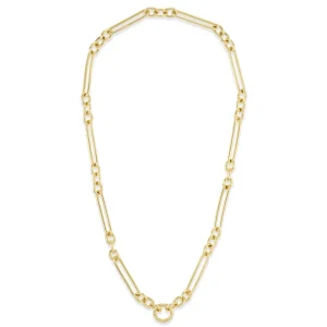 Lucy Delius Trombone Link Chain Necklace