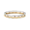 Rainbow K Two-Tone Eyet Diamond Bracelet