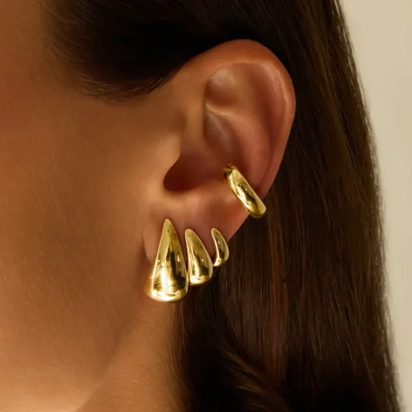 Anita Ko Yellow Gold Small Claw Earrings